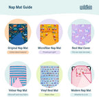 Wildkin Microfiber Toddler Nap Mat with Pillow for Boys & Girls - Image 6