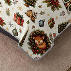 HOSIMA Christmas Deer Twin Quilt,Cute Holiday Bedspread for Room Decor. - Image 4