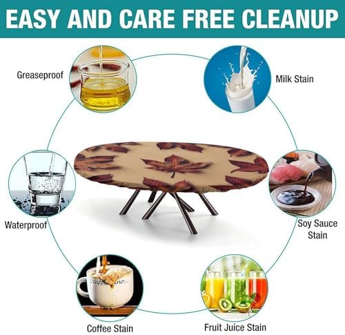 Oval Table Pad, Plaid Pattern Printed on Table Cloth with Elastic Fitted Edges, for Business & Events Birthday Parties, Fits for 48" x 68" Oval Tables - Image 3