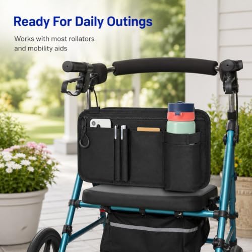 Wheelchair Side Bag for Quantum Rehab Edge 3 Stretto 2020+ - Image 4