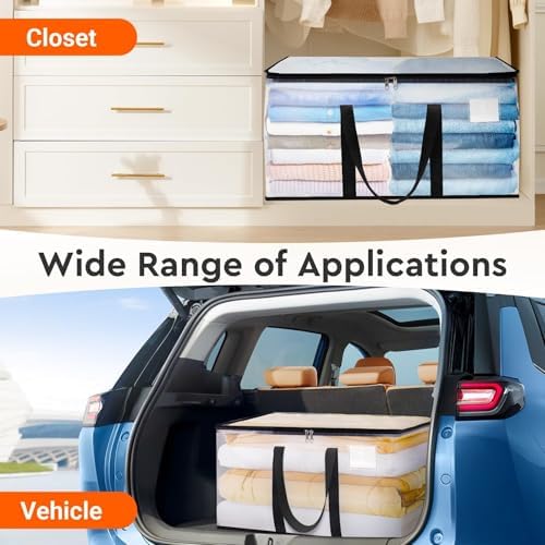BlissTotes Moving Bags, 125L 4-Pack Storage Bags, Moving Boxes - Image 6