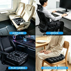 Portable U-Shaped Airplane Seat Cushion with Pump & Tailbone Relief - Image 7