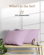 1000 TC King Pillowcases Set of 2 100% Egyptian Cotton Pillow Cases - Image 3