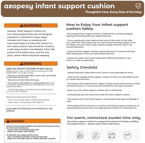 Infant Support Cushion - Baby Support Cushion for Newborn 0-24 Months - Image 7