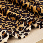 MACEVIA Flannel Fleece King Blanket for Couch, Leopard Print Blankets for Adult, Fuzzy Cozy Soft Fluffy Plush Cheetah Blanket for Bed Sofa 260GSM, Suitable for All Seasons (Brown Leopard,108x90inches) - Image 3