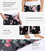 WiWi Bamboo Viscose Pajama Pants for Women Plus Size Cooling Bottoms S-4X - Image 4