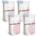 No Pump Vacuum Storage Bags, No Pump Large Vacuum Storage Compression Bags, Thick Airtight Reusable Organizer for Clothes Comforters Travel Moving Closet Storage，4：31.5 * 39.4in by Mrkyy
