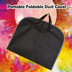 3pcs Black Suit Garment Clothes Travel Cover Bag 101x60cm - Image 6