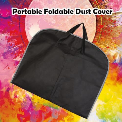 3pcs Black Suit Garment Clothes Travel Cover Bag 101x60cm - Image 6