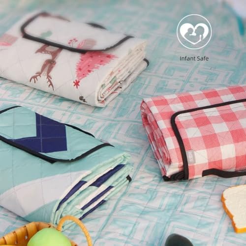 Quilted Picnic Blanket for Yard Seating, Type 4 - Image 6