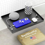 BedShelfie Bedside Shelf for Dorm Room - Cable Catch, Black by BedShelfie