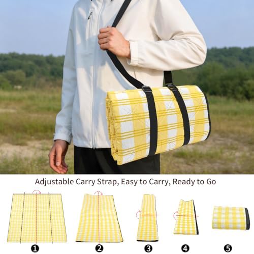 Waterproof Sandproof Beach Blanket Outdoor Picnic Mat(80"*80") - Image 4