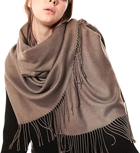 Thick Oversized Pashmina Shawl Wrap for Evening Dresses Winter Warm Shawls - Image 2