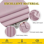 NICETOWN Blackout Pink Curtains for Girls Room - Thermal Insulated Solid Grommet Room Darkening Curtains/Panels/Drape for Bedroom (Lavender Pink=Baby Pink, 1 Pair, 52 by 84-Inch) - Image 4