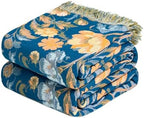 LUTBM Boho Throw Blanket for Bed 60"x80", All Season Cotton Couch Blankets by LUTBMFindYourFreeSpiritatHome