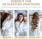 HUXMEYSON Pillows Standard Size Set of 4, Down Alternative Fill - Image 4