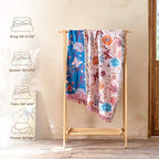 LUTBM Boho Throw Blanket for Couch 50"x60", Cotton Decorative Bed Throw - Image 6