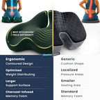Seat Cushion for Tailbone Pain Relief, Extra Large Office Chair Cushion - Image 5