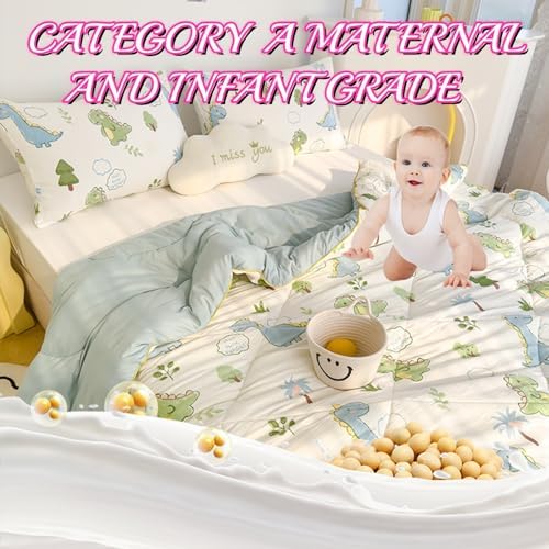 Simple Spring Comforter Full Size, Category A Maternal and Infant Grade Quilt Core - Healthy Warm Comfortable Comforter for Bedroom Living Room Bed Decor(B,200 * 230cm/79 * 91") - Image 6