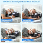 SAHEYER CPAP Pillow for Side Sleeping, CPAP Nasal Pillows for All CPAP Masks Users to Reduce Air Leaks Masks Pressure, Neck Support Pillows for Sleeping for Neck Pain Relief - Image 5