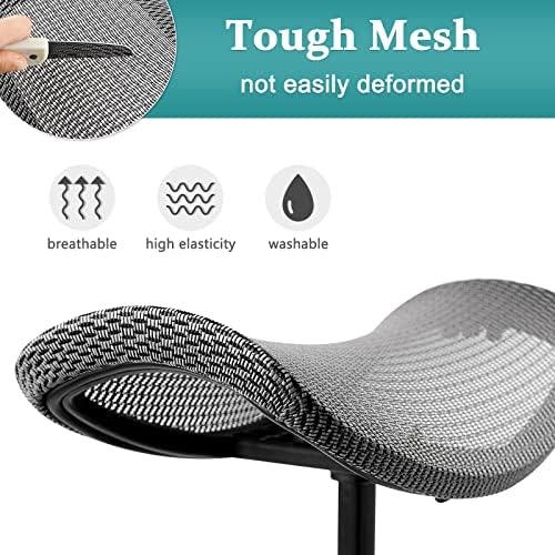 Lilithye Footrest for Desk Adjustable Height 2-in-1 Function, Gray - Image 5