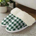 Cotton Slippers With Fluffy Edges House Slippers - Image 3