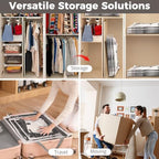 15 Pack Vacuum Storage Bags for Travel with Pump, 3 Sizes - Image 7