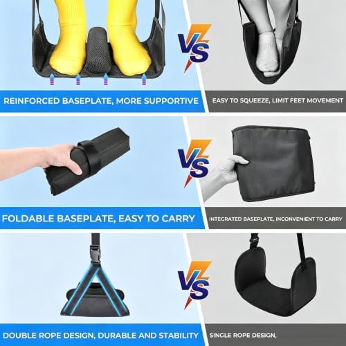 Airplane Leg Rest – Adjustable Portable Lightweight Comfort Footrest - Image 5