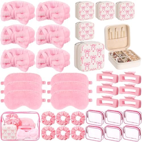 36pcs Coquette Party Favors for Girl, Spa Sleepover Party Supplies by Wavyknot