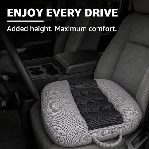 Car Booster Seat Cushion Tailbone Pad (Gray & Black) - Image 4