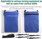 Wheelchair Footrest, Leg Support, Transfer Board Bags, Leg Rest Footrest Extender Storage Bag, for Wheelchair Accessories and Storage of Personal Belongings(W26H05B) - Image 2
