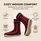 cosyone1997 Mens Slipper Socks Sherpa Fuzzy Non Slip Cozy Gifts - Image 4