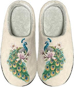 Spa Slippers Home Slippers, Anti-Slip Comfort Lightweight Slippers Closed Toe Casual Shoes House Slippers for Bedroom Home by Hechitok