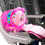 Trolls Armrest Buddy Stuffed Plush Travelling Toy with Blanket 13” - Kids Ultimate Travel Pillow Companion Set (Queen Poppy) - Image 4