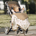 lulumoon Muslin Baby Blanket Neutral: Cotton Toddler Blanket for Daycare - Image 6