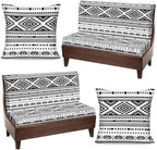 Britimes RV Dinette Cushion Covers Set, 6 Pack, for Camper, Boho Western by Britimes