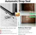 Hotel Room Door Sweep Seal, Automatic Lowering Privacy Light Control - Image 2