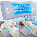 Lumbar Support Pillow for Bed Relief Lower Back Pain with Cooling Gel: Sciatica Lower Back Pillow for Sleeping-Memory Foam Waist Pillow for Side/Back/Stomach Sleepers-Bed Rest Pillow for Car, Sofa by VamorryDirect