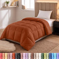 Utopia Bedding Duvet Insert, Twin Comforter 64 x 88 Inches, Burnt Orange by UTOPIABEDDING
