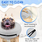 Supet Inflatable Dog Cone Collar Alternative After Surgery, Dog Neck Donut Collar Recovery E Collar to Stop Licking, Soft Dog Cone for Medium Large Dogs - Image 5