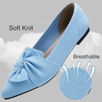 HIULYCENCE Flats for Women Pointed Toe Ballet Flats - Image 5