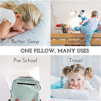 Little Sleepy Head Youth Pillow 16x22 for Sleeping – Soft & Supportive Hypoallergenic Bed Pillow with Down-Like Fill – Comfortable Pillow for Bedtime, Naps & Everyday Sleep - (1 Pack) - Image 6