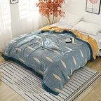 LUTBM Boho Throw Blanket for Bed 60"x80", 100% Cotton Soft Couch Blankets - Image 2