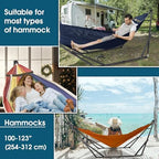 Tranquillo Hammock Stand, Premium Pre-Assembled for Indoor Outdoor, Aegean - Image 4