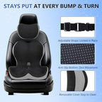 Truck Driver Seat Cushion Set, Dark Gray - Image 4
