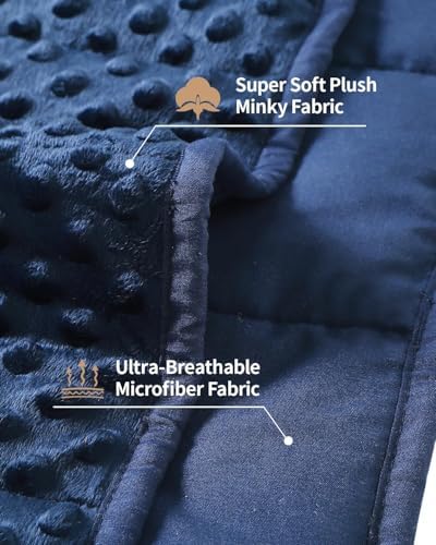 Mr. Sandman Weighted Blanket for Adults, King Size 20 lbs, 88 x 104 Inches - Image 5