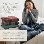 Pendleton Eco-Wise 100% Wool Blanket, Responsibly Sourced, Heirloom Quality - Image 4