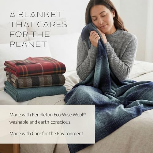 Pendleton Eco-Wise 100% Wool Blanket, Responsibly Sourced, Heirloom Quality - Image 4