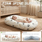 Baby Lounger, Extra Large Infant Support Cushion for 0-24 Months - Image 4