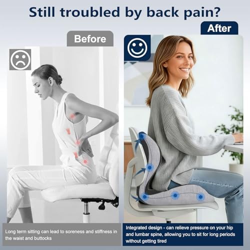 Car Seat Cushion for Long Driving, Office Chair Cushion - Image 5